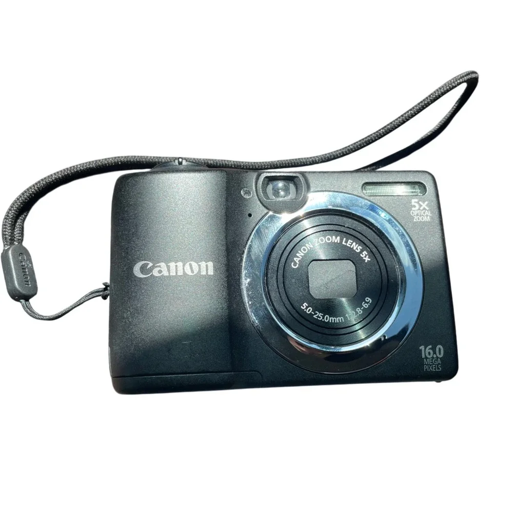 Canon PowerShot A1400 HD Digital Camera 16.0MP 5x Optical Zoom Black PC1900